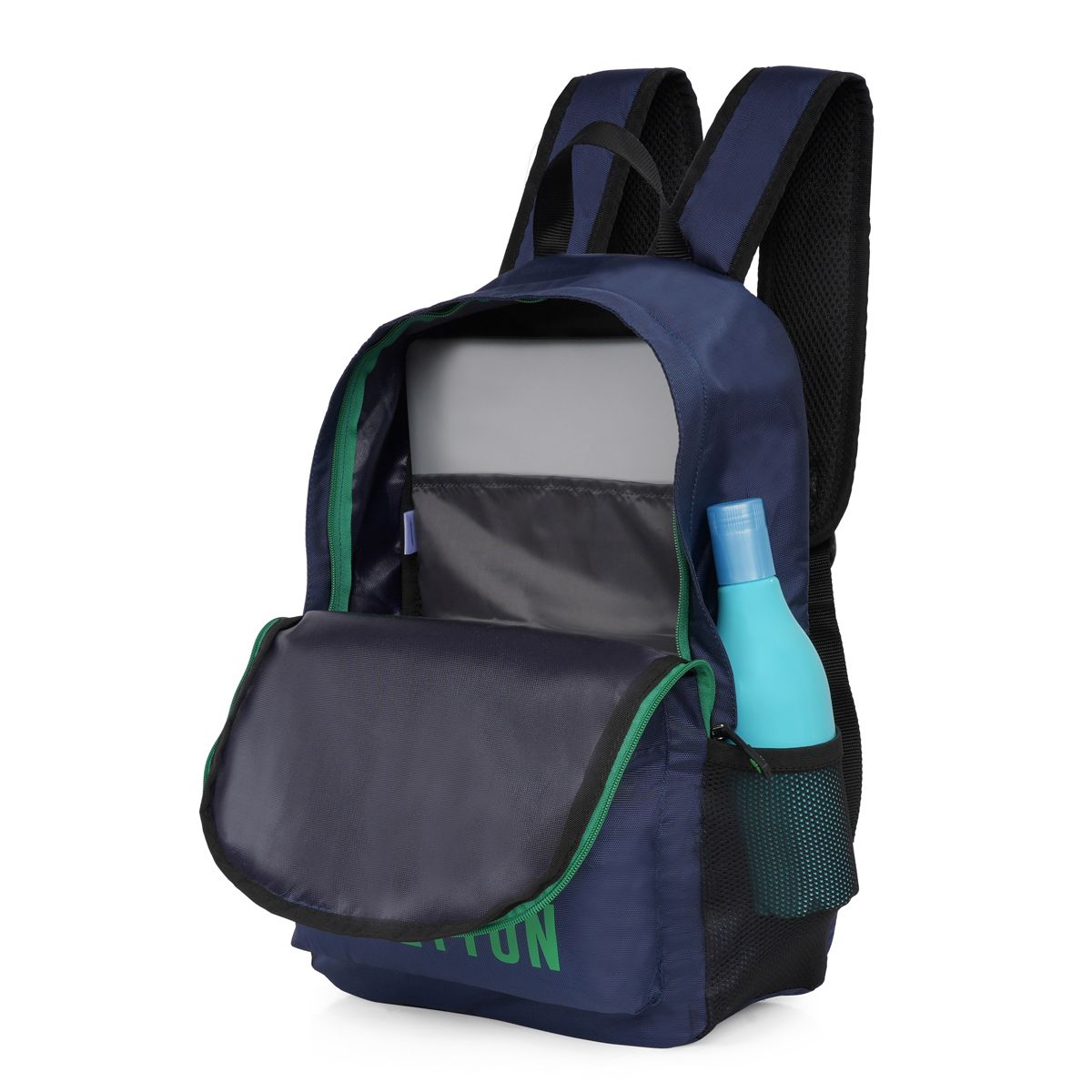 United Colors of Benetton Willow Laptop Backpack navy
