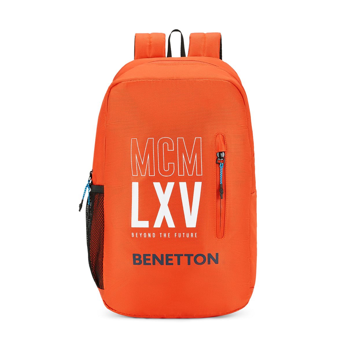 United Colors of Benetton Caspian Laptop Orange Backpack