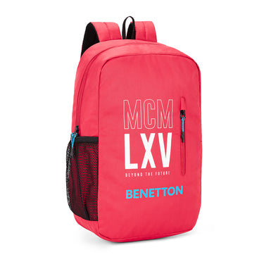 United Colors of Benetton Caspian Laptop Backpack Red