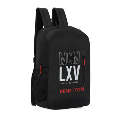 United Colors Of Benetton Caspian Non Laptop Backpack Black