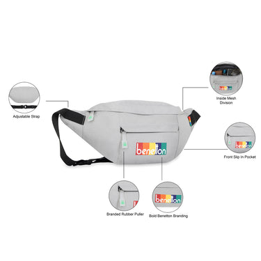 United Colors of Benetton Trellis Waist Pouch lite 