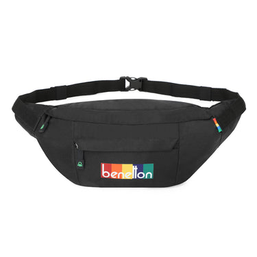 United Colors of Benetton Trellis Waist Pouch black