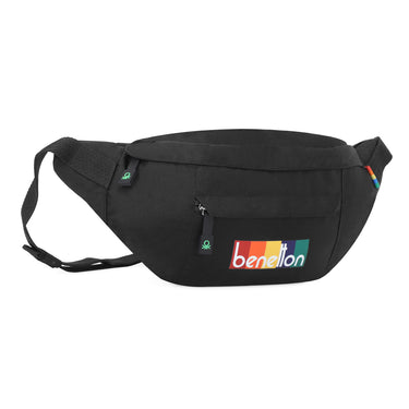 United Colors of Benetton Trellis Waist Pouch black