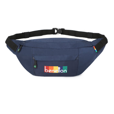United Colors of Benetton Trellis Waist Pouch Navy