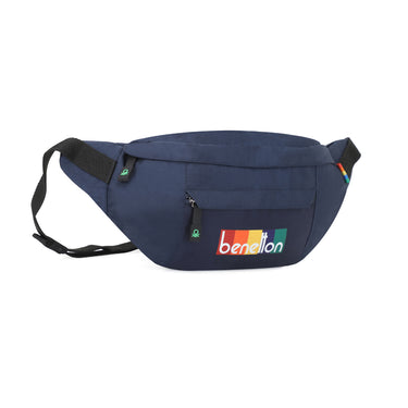 United Colors of Benetton Trellis Waist Pouch Navy