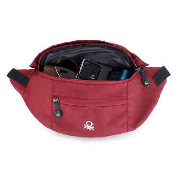 United Colors of Benetton Augustus Waist Pouch Wine