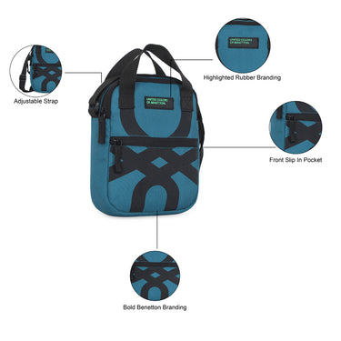 United Colors of Benetton Kolten Crossbody Navy