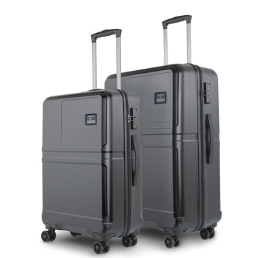 Tommy Hilfiger Alpha Unisex
Hard Luggage Set of 2 Black (Mid +
Cargo)