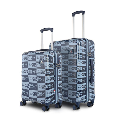 Tommy Hilfiger Spring Field Hard Luggage Set of 2 Navy (Cabin + Mid)