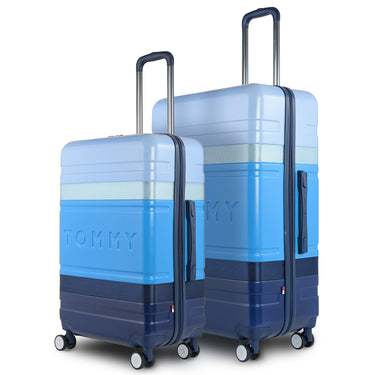 Tommy Hilfiger Unisex Triton
Plus Hard Luggage Set of 2 Blue
(Mid & Cargo)