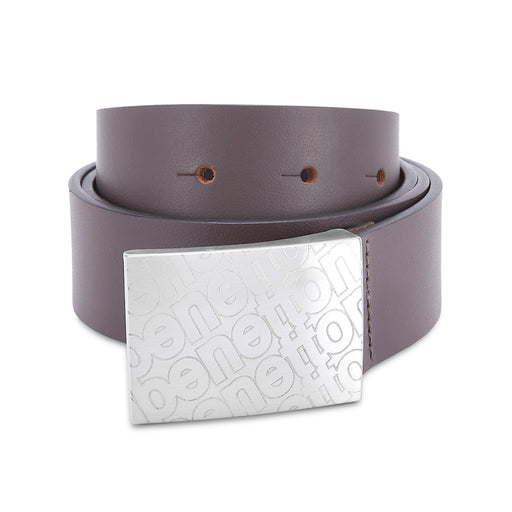 UCB Wallace Men's Leather Non Reversible Belt Brown