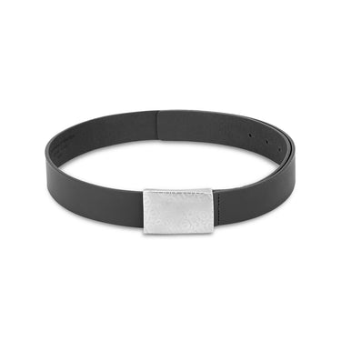 UCB Wallace Men's Leather Non Reversible Belt Black