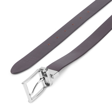 UCB Zayd Men's Leather Reversible Belt Brown