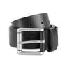 United Colors of Benetton Agostino Men’s Non- Reversible Leather Belt-Black