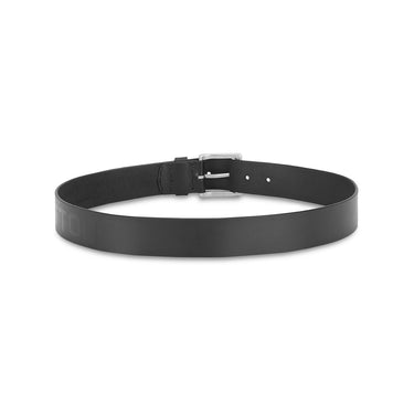 United Colors of Benetton Agostino Men’s Non- Reversible Leather Belt-Black