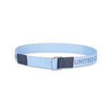 United Colors of Benetton Quinto Men's Leather Non Reversible Belt-blue