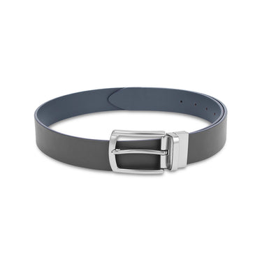 UCB Domenico Men's Leather Reversible Belt Black