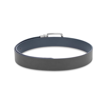 UCB Domenico Men's Leather Reversible Belt Black