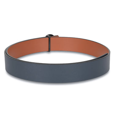 UCB Edgar Men's Leather Reversible Belt Navy
