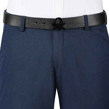 United Colors of Benetton Edgar Men's Leather Reversible Belt-Black