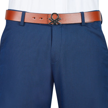 United Colors of Benetton Renardo Men's Leather Reversible Belt-Black