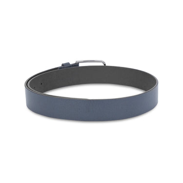 UCB Adriano Men's Leather Non Reversible Belt Navy