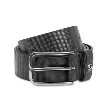 UCB Adriano Men's Leather Non Reversible Belt Black