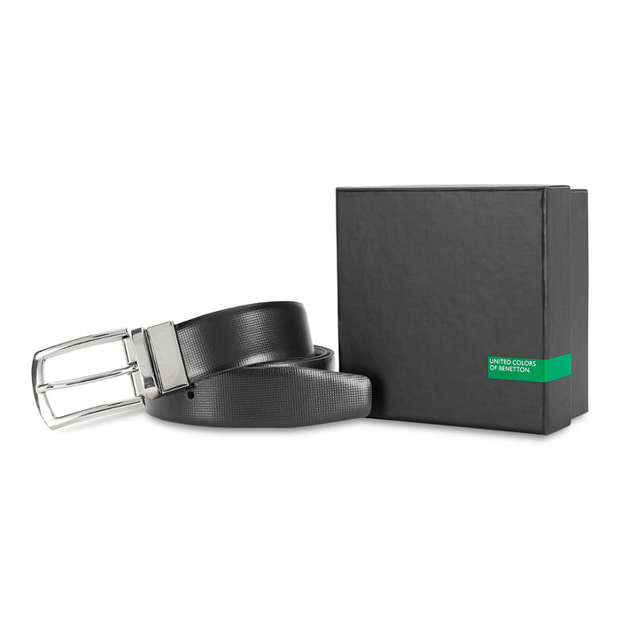 United Colors of Benetton Afro Men's Reversible Belt