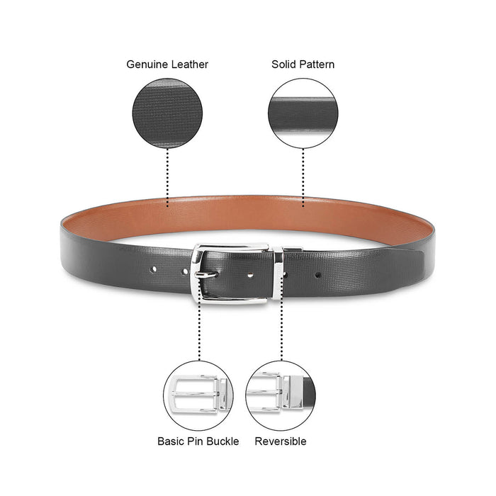 United Colors of Benetton Afro Men's Reversible Belt