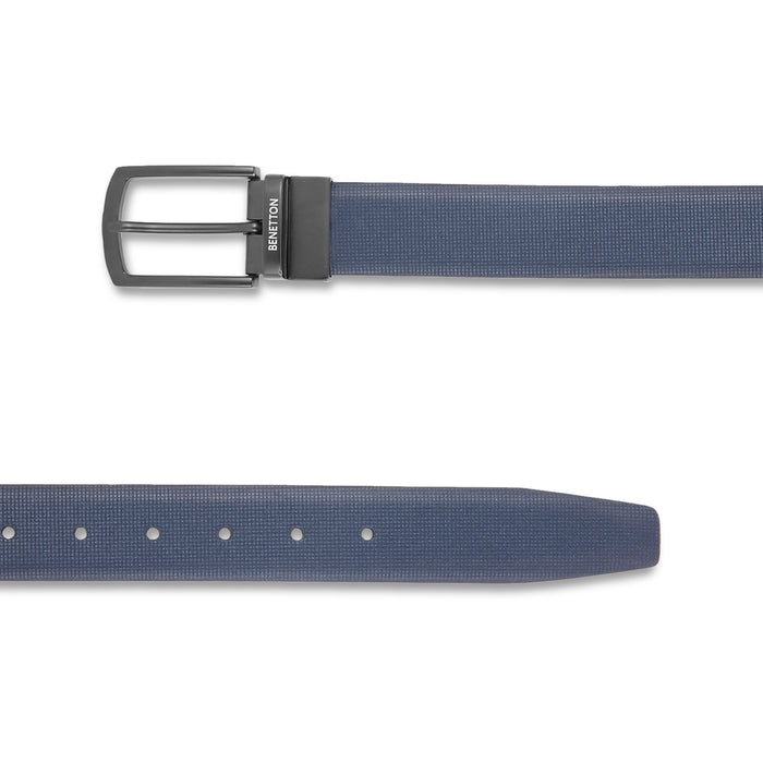 United Colors of Benetton Afro Men's Reversible Leather Belt
