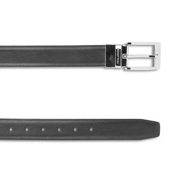 UCB Fredrico Men's Leather Reversible Belt Black