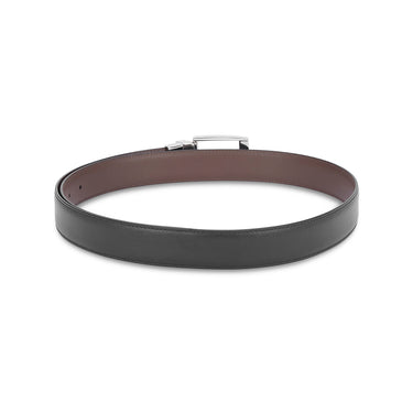 UCB Fredrico Men's Leather Reversible Belt Black