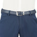 UCB Fredrico Men's Leather Reversible Belt navy