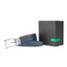 UCB Fredrico Men's Leather Reversible Belt navy