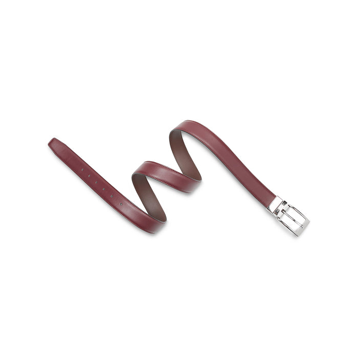 UCB Fredrico Men's Leather Reversible Belt Wine