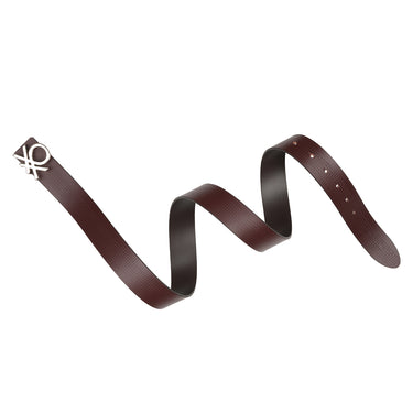 UCB Castello Men's Leather Reversible Belt Wine