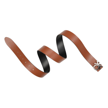 United Colors of Benetton Castello Men's Leather Reversible Belt-Tan