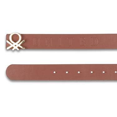 UCB Valerio Men's Leather Reversible Belt Tan