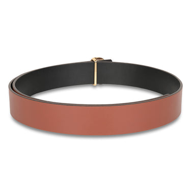 UCB Valerio Men's Leather Reversible Belt Tan