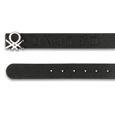 UCB Valerio Men's Leather Reversible Belt Black