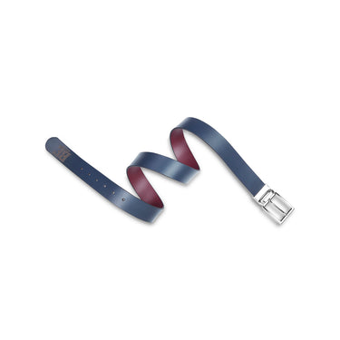 United Colors of Benetton Arno Men’s Reversible Leather Belt-Navy