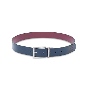 United Colors of Benetton Arno Men’s Reversible Leather Belt-Navy