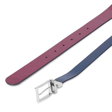 United Colors of Benetton Arno Men’s Reversible Leather Belt-Navy