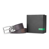 United Colors of Benetton Arno Men’s Reversible Leather Belt-Brown