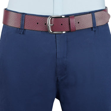 United Colors of Benetton Wilber Men's Leather Non Reversible Belt Wine