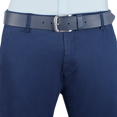 United Colors of Benetton Wilber Men's Leather Non Reversible Belt Navy