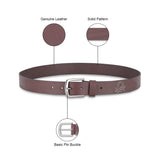 United Colors of Benetton Bradano Men’s Non-Reversible Leather Belt-Brown