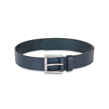 UCB Topino Men's Leather Non Reversible Belt Navy