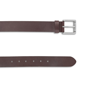 UCB Topino Men's Leather Non Reversible Belt Brown
