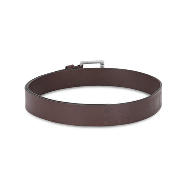 UCB Topino Men's Leather Non Reversible Belt Brown